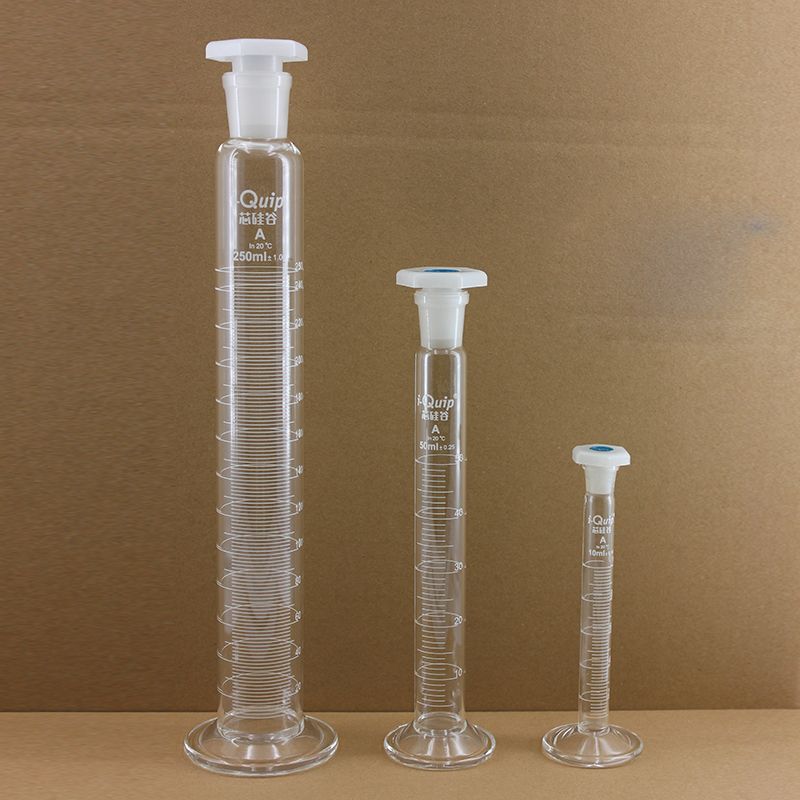 1000ml圆底具塞量筒tc量入式允许误差5ml容量分度10ml2个盒