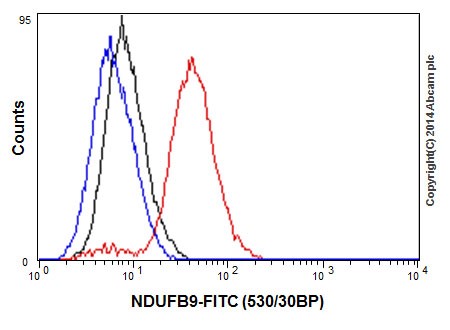Flow Cytometry - Anti-NDUFB9 antibody [EPR15955-78] (ab200198)