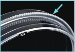 细胞培养皿侧边齿环设计