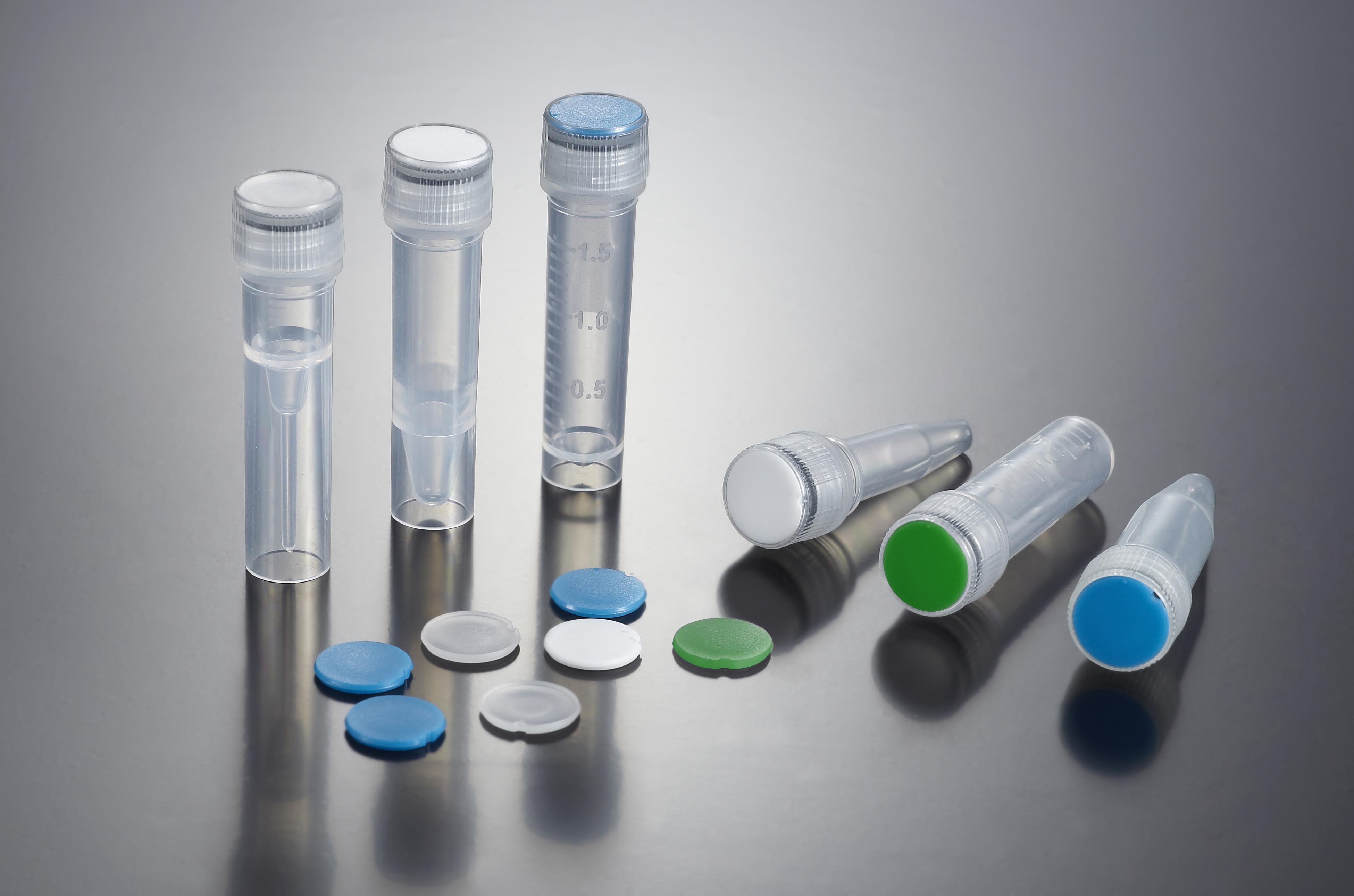 5ml冻存管 可立底 橙色 平盖 袋装 已灭菌 无dna无rna酶 无热原 50支