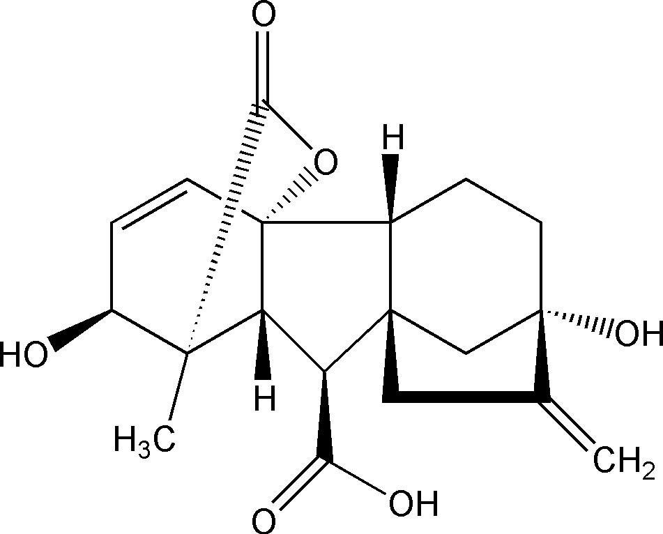 中文别名(chinese synonym 九二零;赤霉素x;赤霉素a3;赤霉酸 英文